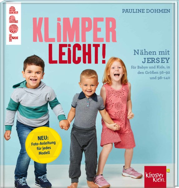 Buch, Nähen mit Jersey KLIMPERLEICHT, TOPP-Verlag, Pauline Dohmen