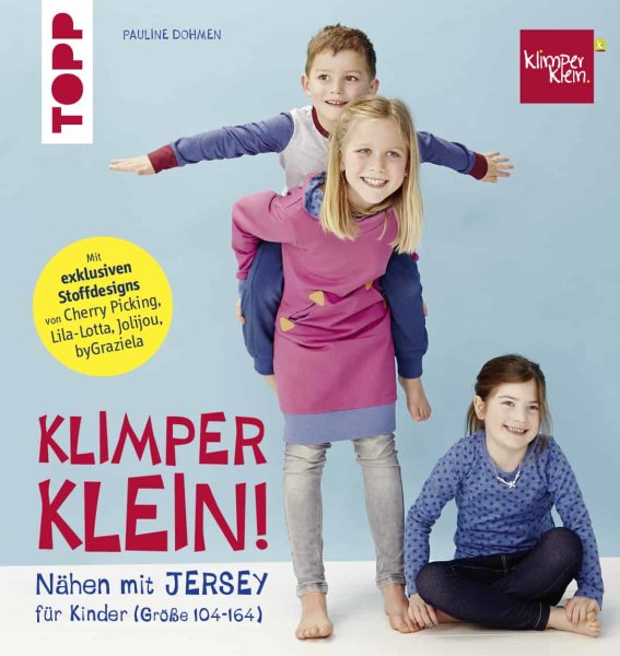 Buch, Nähen mit JERSEY-KLIMPERKLEIN, TOPP-Verlag, Pauline Dohmen