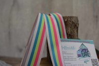 Webband von farbenmix, 20 mm, Stripes Phantom, Streifen, extra breit
