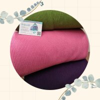 Strickbündchen, Grobstrick, Schlauch uni