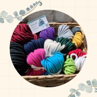 Rundkordel, Taschenkordel, Baumwollkordel, 5 mm