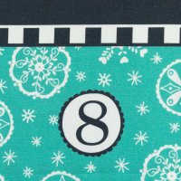 Happy Christmas Mix by Steinbeck , Baumwolle Webware, Swafing, Adventskalender, Panel ca.150 cm