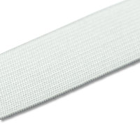 Elastic-Band weich 25 mm wei&szlig;