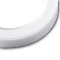 Vlies-Nahtband (b&uuml;geln) 10 mm wei&szlig;