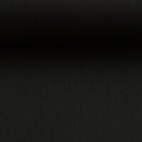 Heide, Baumwolle Webware, uni schwarz 299