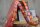 Webband von farbenmix, 15 mm, Glitzernde Flatterlis rot