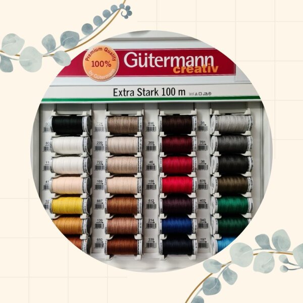 Gütermann Extra Stark M782, Nähgarn, 100m