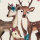 My deer Family by Bienvenido Colorido, Baumwolljersey, Swafing, Panel, ca. 80 cm