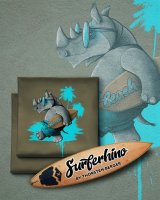 Surferhino by Thorsten Berger, Jersey Baumwolle, Swafing,...