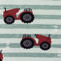 Vintage Farm, Jersey Baumwolle, Swafing, mint Traktor