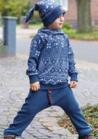 Skadi, Baumwoll-Strick-Stoff, Swafing, uni jeansblau HW22/23