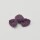 Schleifen, Strickoptik, 5cm  x 3 cm Mauve - 450