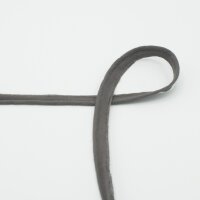 Paspelband, Paspelkordel, Baumwolle, 15 mm grau - 562