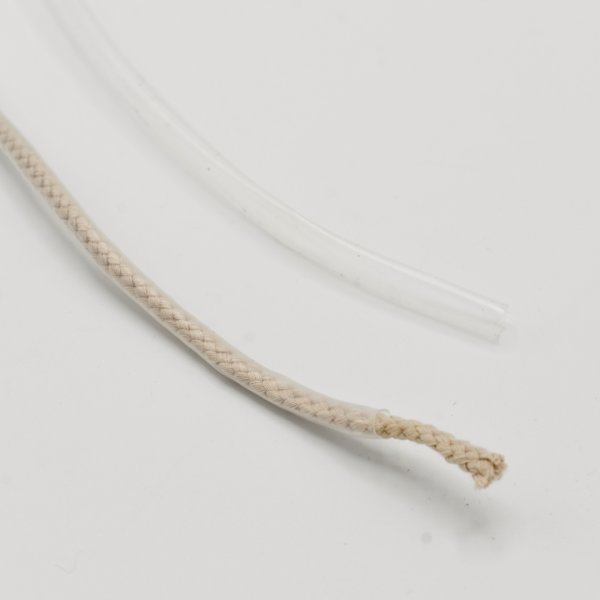 Schrumpfschlauch für Kabelenden, 1 m,  transparent.6 mm