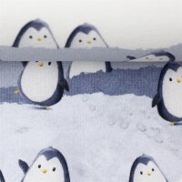 Pinguinis by Thorsten Berger, French Terry, Swafing,  Allover-Designs Pinguine