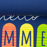 Happy Summer by lycklig design, Jersey Baumwolle, Swafing,  Panel  ca. 70 cm