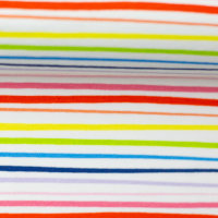 Happy Summer by lycklig design, Jersey Baumwolle, Swafing, unregelmäßigen Linien in Regenbogenfarben