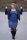 Cozy Small Knit  by Lycklig Design, Modal-French-Terry, Swafing, Strickoptik royalblau 255