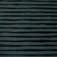 Wood Print Stripes by Thorsten Berger, French Terry, Swafing,  Holzstempellook smaragd