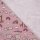 Jersey Baumwolle, Elefanten, Zebras, Nilpferde, Giraffen, Regenbogen,  dusty pink 113D