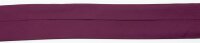 Schrägband, Baumwolle, Einfassband, 60/30 mm, uni bordeaux 519