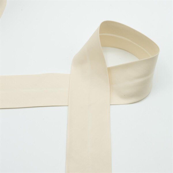 Schrägband, Baumwolle, Einfassband, 60/30 mm, uni sand 552