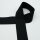 Schrägband, Baumwolle, Einfassband, 60/30 mm, uni schwarz 569