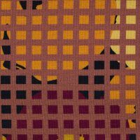 Decode by Bienvenido Colorido, French Terry, Swafing, Bordüre, Pixel terracotta