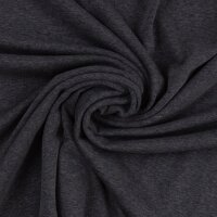 Mila, Alpenfleece, Swafing, meliert, uni anthrazit 1789