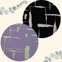 Chally, Viskose Webware, Farbstreifen