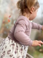 Mia, Rippjersey, Swafing, Blumen, naturweiß
