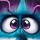 Halloween Tales  by Thorsten Berger, French Terry, Swafing, Panel ca. 0,85 m, Monster Moods, violett