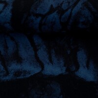 Halloween Tales  by Thorsten Berger, French Terry, Swafing, Allover,  schwarz/blau