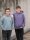 Eike, Sweat angeraut, uni rauchblau HW 24/25 257