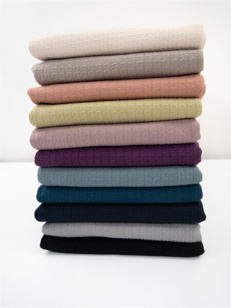 Palermo, Struktur Jacquardjersey, Swafing, uni
