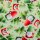 Merry Christmas, Baumwolle Webware, Swafing, Wichtel, Tannenbäume, grün
