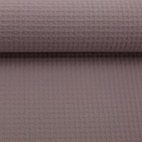 Neapel, Baumwolle Webware, strukturiert, uni  mauve 434