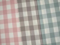Aalen, Flanell, Baumwolle, Karo, uni