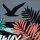 Getaway by Thorsten Berger, Jersey Baumwolle, Swafing,  Panel  ca. 80 cm Kleinbus, grau