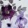 Lena, Jersey Baumwolle, Swafing, Aquarellblumen, flieder