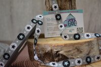 Webband von farbenmix, 12 mm, Sterne,...