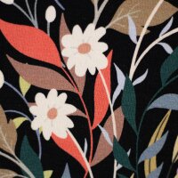 Frida, Modal French Terry, Swafing, Blumen/Bl&auml;tter,...