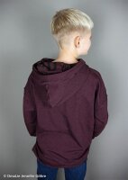 Stay Curious by Thorsten Berger, French Terry, Swafing, bordeaux