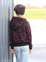 Stay Curious by Thorsten Berger, French Terry, Swafing, Schrift, bordeaux