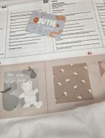Panel Baumwollstoff „Knisterbuch“ QJUTIE
