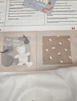 Panel Baumwollstoff „Knisterbuch“ QJUTIE
