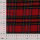 Baumwoll "Brushed Check Finn“, QJUTIE, Tartan rot