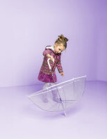Regenjackenstoff, Azteken, QJUTIE, fuchsia