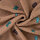 Boucle "Letters", QJUTIE, taupe