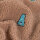 Boucle "Letters", QJUTIE, taupe